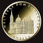 100-Euro-Goldmünze Aachen b