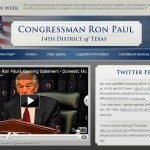 RonPaul Website
