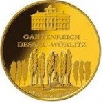 100-Euro-Goldmünze Dessau-Wörlitz v