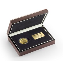 Weihnachtstaler Gold Kassette