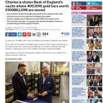 Gold Prinz Charles Bank of England