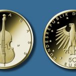 50-Euro-Goldmünze Kontrabass