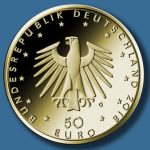 50-Euro-Goldmünze Kontrabass v