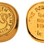 Perth Mint halbe UNze Goldbarren