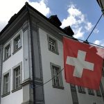 Schweiz Luzern Flagge