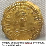 Solidus Goldmünze Fälschung