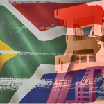 Südafrika-Goldförderung