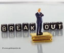 Gold, Ausbruch, Kurs, Goldpreis (Foto: Goldreporter)