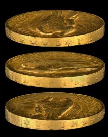 Goldmünze, High Relief, Double Eagle