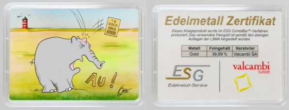 Otto, Goldbarren, Au Otto, Goldbarren, Au