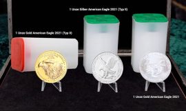Goldmünzen, Silbermünzen, American Eagle, 2021