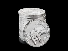 Koala, Silbermünzen 2022, Silber Koala, Silbermünzen 2022, Silber