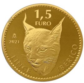 Gold, Goldmünze, Lince Ibérico