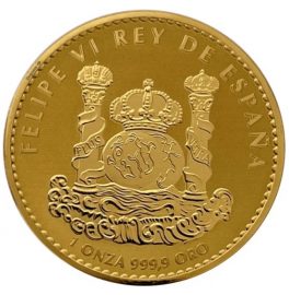 Goldmünze, Spanien, Luchs