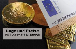 Gold kaufen, Goldmünzen, Goldbarren (Foto: Goldreporter)
