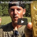 Goldbarren-schießen-Falschgold