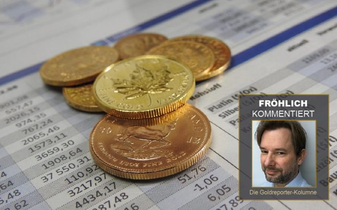 Gold, Goldmünzen, Goldreporter, Kolumne, Jürgen Fröhlich Gold, Goldmünzen, Goldreporter, Kolumne, Jürgen Fröhlich