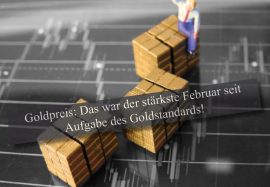 Gold, Goldpreis, Euro. Februar (Foto: Goldreporter)