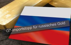 Gold, Russland, Goldbarren, Importstopp