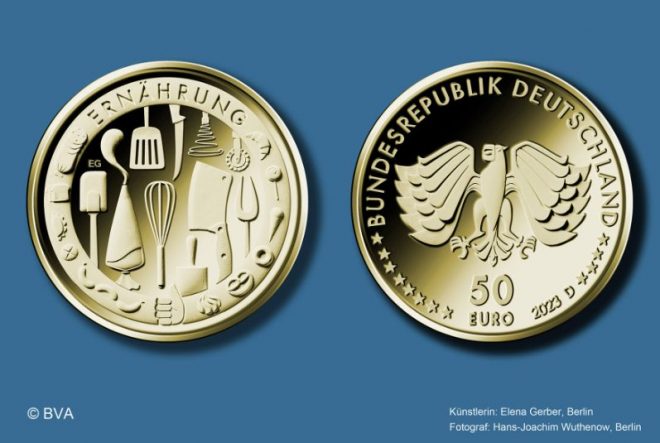 Goldmünzen, 50 Euro, Bundesrepublik, Deutschland, Handwerk