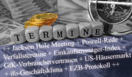 Gold, Goldpreis, Termine