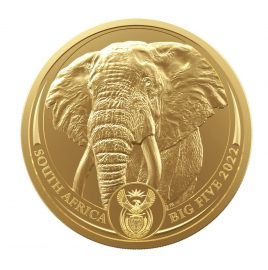 Goldmünze, Elefant, SA MInt