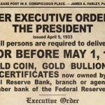 Executive Order Goldverbot-1933