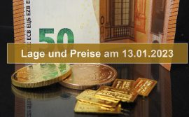 Gold kaufen, Goldmünzen, Goldbarren, Goldpreis (Foto: Goldreporter)