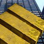 Goldbarren-Banken-Manhattan