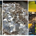 Silbermünzen-Produktion