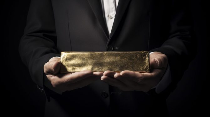 Gold, Goldbarren, Banken (Foto: Goldreporter)