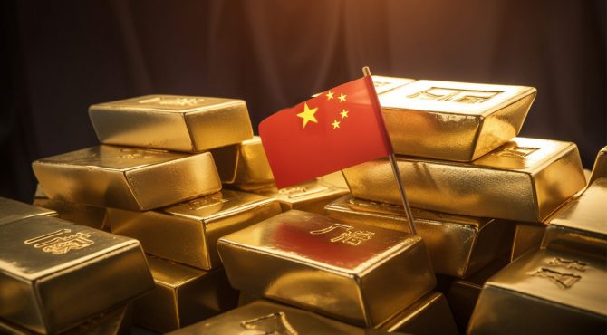 Gold, China, Goldreserven, Goldbarren (Bild: Goldreporter)