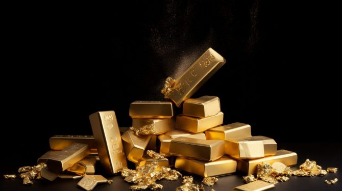 Gold, Goldbarren, Raffinerie, Altgold (Bild: Goldreporter)