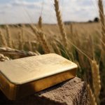 Goldbarren im Roggenfeld