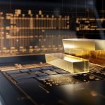 Gold-digital-Fingerabdruck