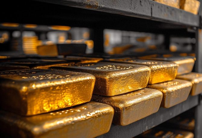 Gold, Goldreserven, Goldbarren (Bild: Goldreporter)