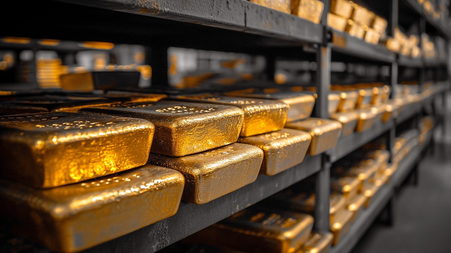 Gold, Goldbarren, Fed (Bild: Goldreporter)