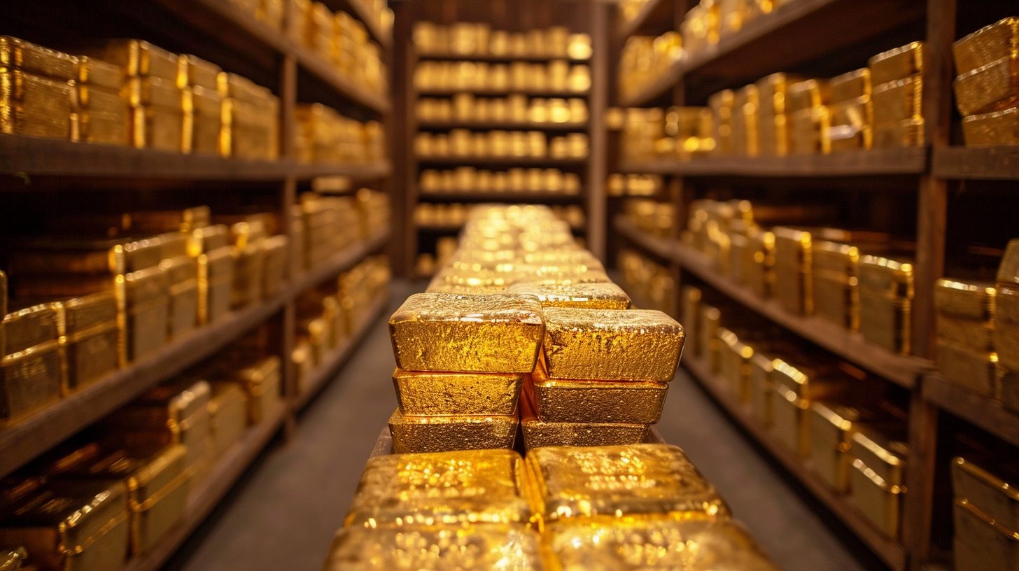 Gold, Goldreserven, Goldbarren (Bild: Goldreporter)