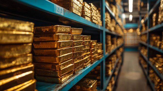 Gold, Goldreserven, Zentralbanken, Goldbarren (Bild: Goldreporter)