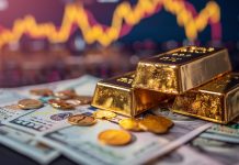 Goldpreis in Euro in Gefahr? So wirkt ein Dollar-Crash auf europäische Anleger Goldpreis in Dollar und Euro – Symbolbild für Währungsrisiko beim Gold-Kauf