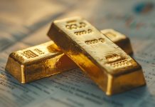 Zwei Goldbarren auf Finanzzeitung – Symbolbild für Vermögensschutz