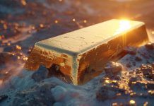Goldbarren im Sonnenlicht – Symbol für einen Goldpreis auf Rekordhoch