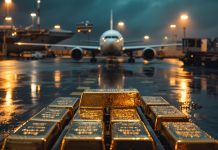 Gold tonnenweise nach Fernost – im August 35 Tonnen nach China