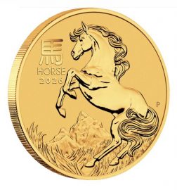 Gold-Anlagemünze Jahr des Pferdes, Lunar-Serie 2026