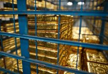 Goldreserven: Fed in New York meldet Abzug von 15 Tonnen im August