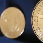 Krügerrand-Goldmünzen mit gesunkendem Aufgeld