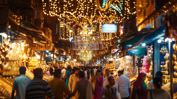 Indiens Goldnachfrage zu Diwali explodiert – über 40 Tonnen Gold an einem Tag