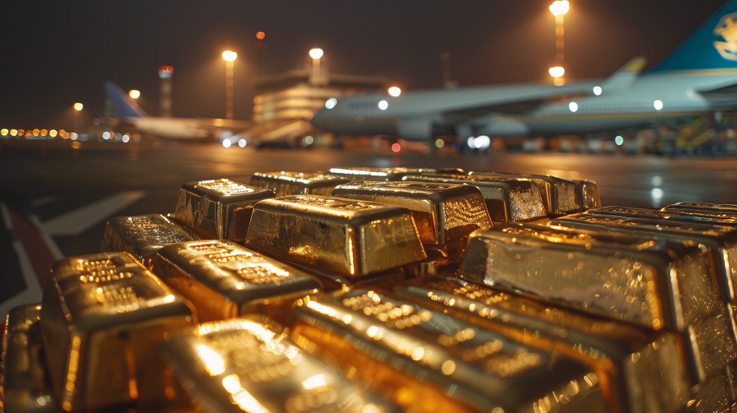 Goldlieferungen Schweiz-USA – 51 Tonnen im Juli Schweiz exportiert tonnenweise Gold nach Asien – hohe Nachfrage in China und Indien