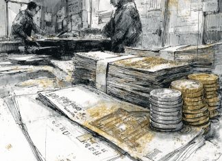 Goldpreis und Silberpreis volatil: Münzen und Bargeld stehen für knappe Ware und steigende Aufgelder im Edelmetall-Handel