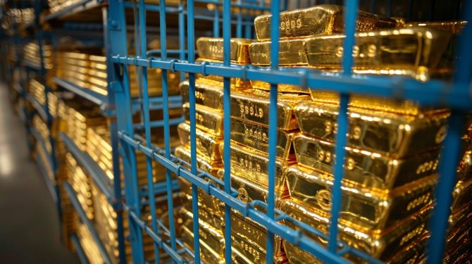 Fed-Tresor in New York verliert weiter Gold – 14 Tonnen abgezogen Fed-Tresor in New York verliert weiter Gold – 14 Tonnen abgezogen
